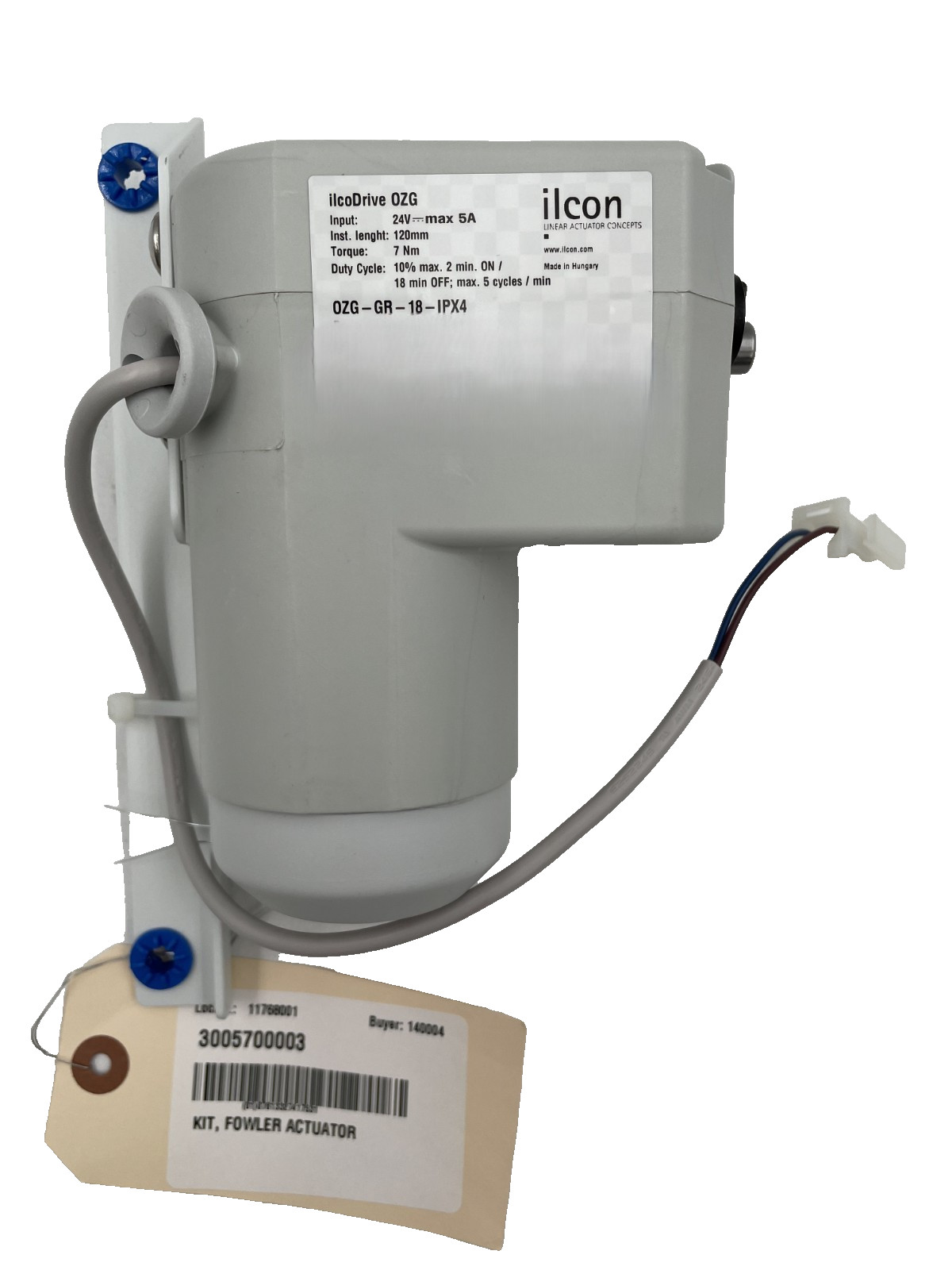 Stryker/Ilcon 3005-300-705 ilcoDrive OZG