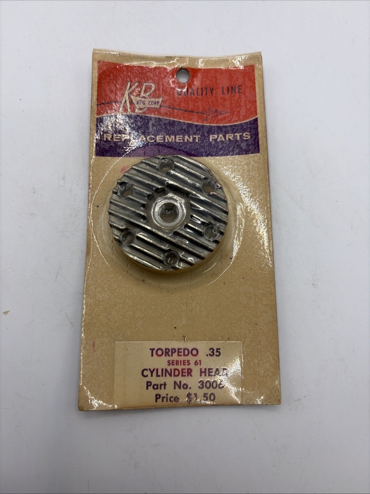 K&B Torpedo .35 Series 61 Cylinder Head B130