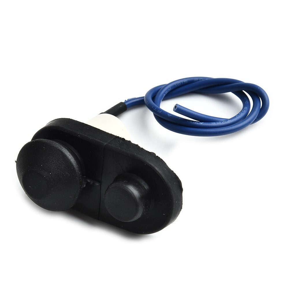 4 Pcs Set Black Car Interior Door Courtesy Light Lamp Switch Button