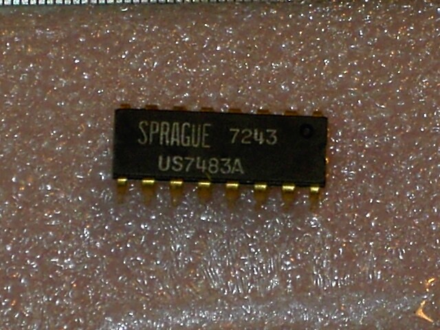 SN 7483 4 Bit Binary Full Adder Lot of 4 Pcs