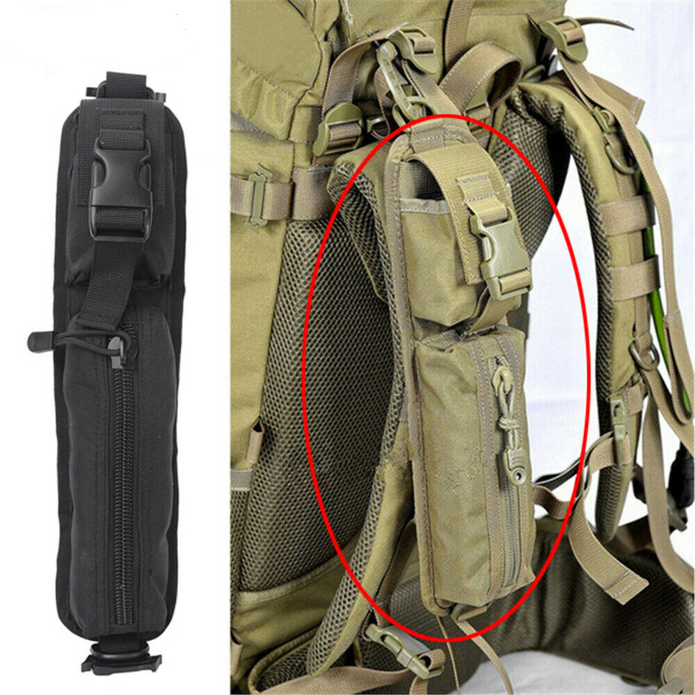 Tactical Military Molle Accessory Backpack Shoulder Strap Bag Tools Pouch Pack