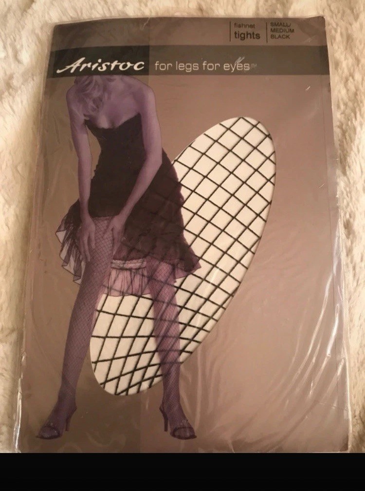 Aristoc Fish Net Tights Black Medium