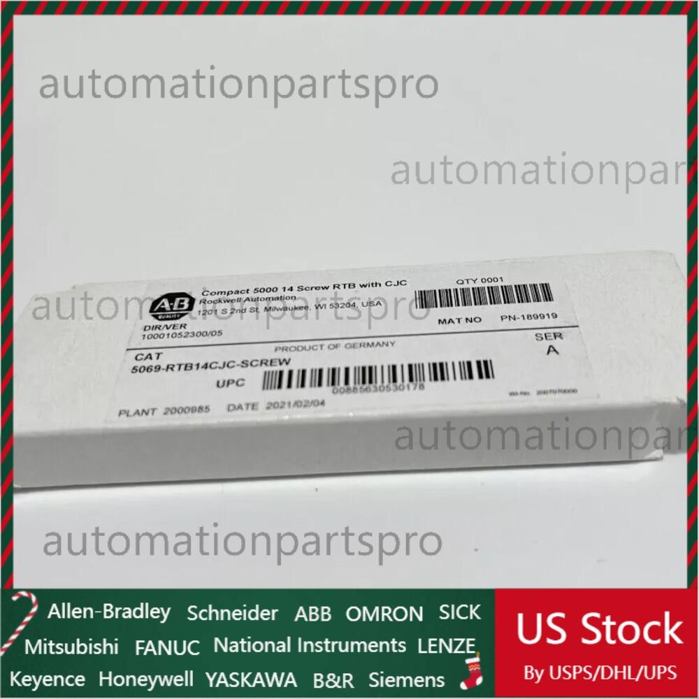 NEW~ Allen Bradley    AB 5069-RTB14CJC-SCREW  5069RTB14CJCSCREW In Stock
