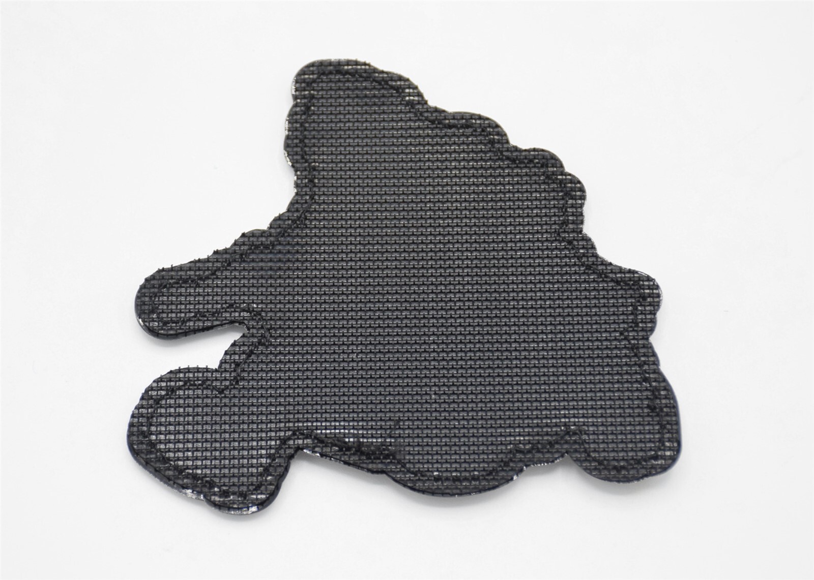 STAY VIOLENT/WRMFZY WHITE/GLOW IN THE DARK SKELETON LOGO PATCH HOOK/LOOP BACKING