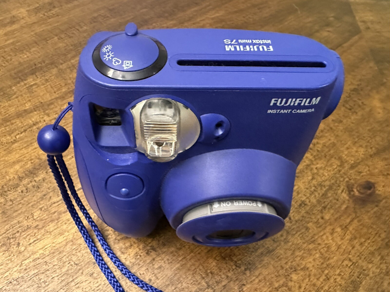 Fujifilm Instax Mini 7S Instant Camera - dark blue