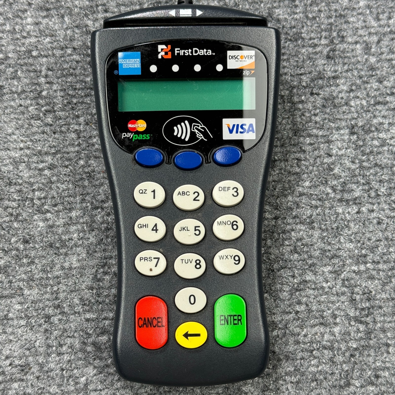 First Data FD30 Pin Pad Credit Card Terminal Reader