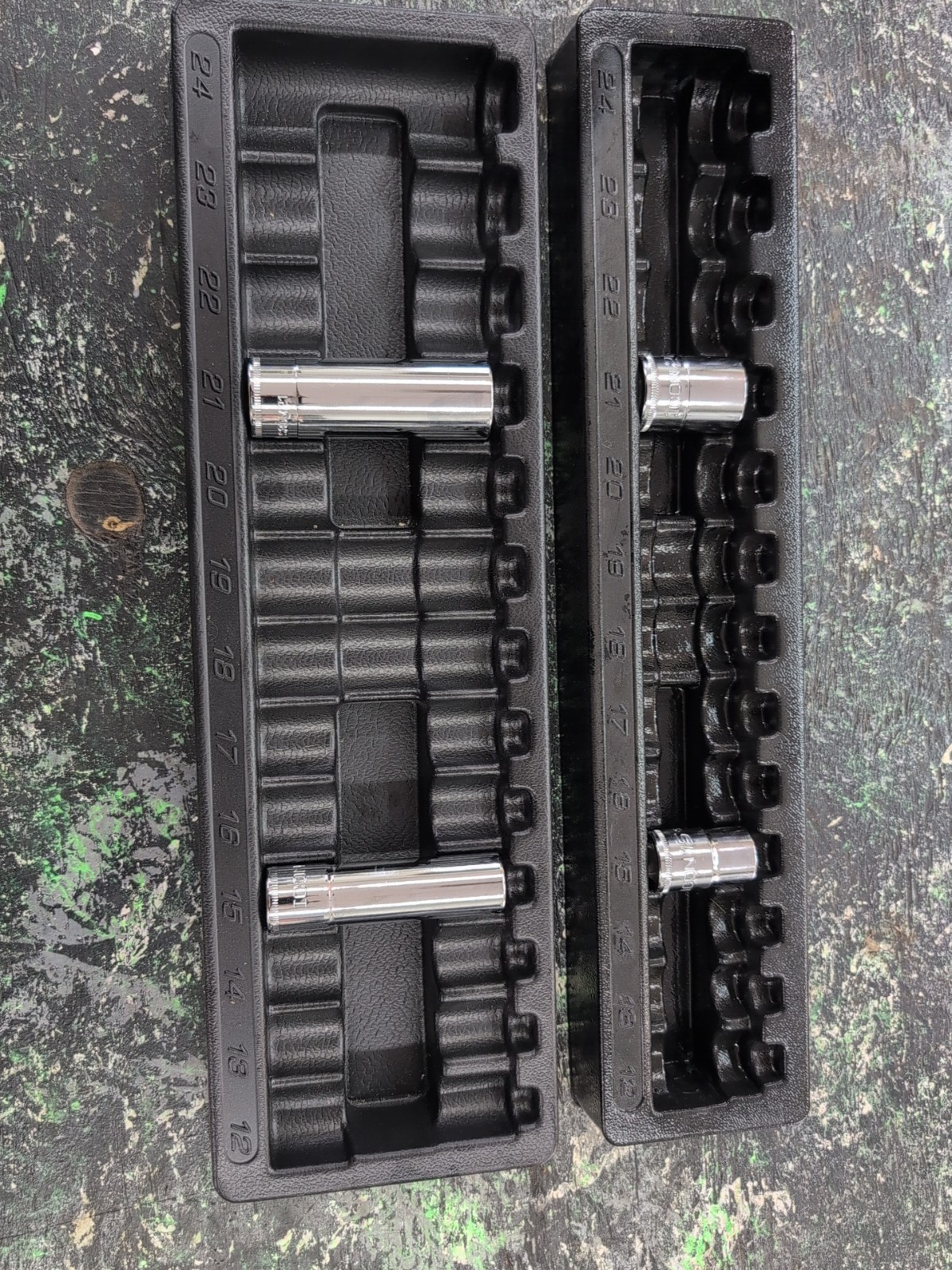 Icon 1/2 Drive Metric Shallow And Deep Trays