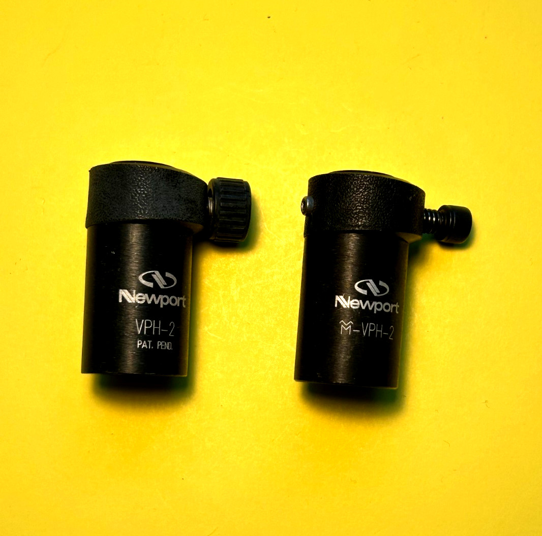 Newport  Qty. 1 -VPH2 and Qty. 1- M-VPH2 vertical optical post holders