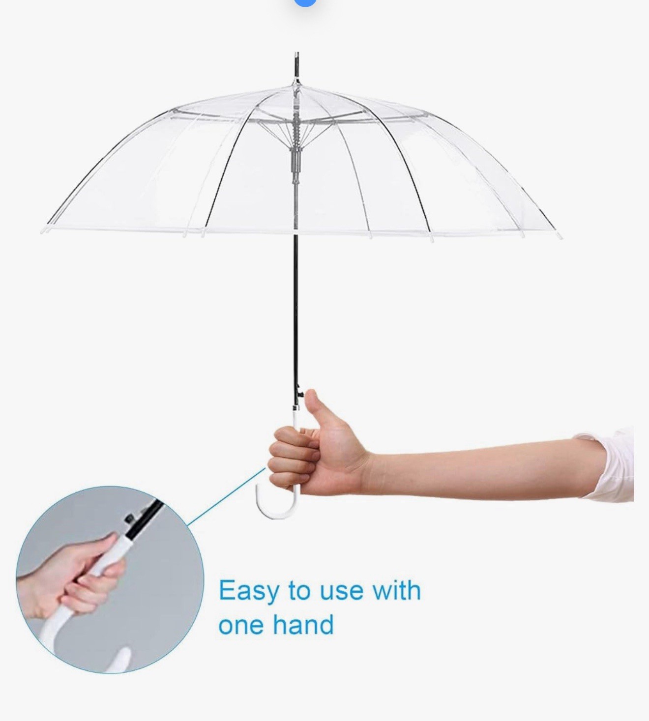 TRANSPARENT UMBRELLA FASHION / WEDDING UMBRELLA
