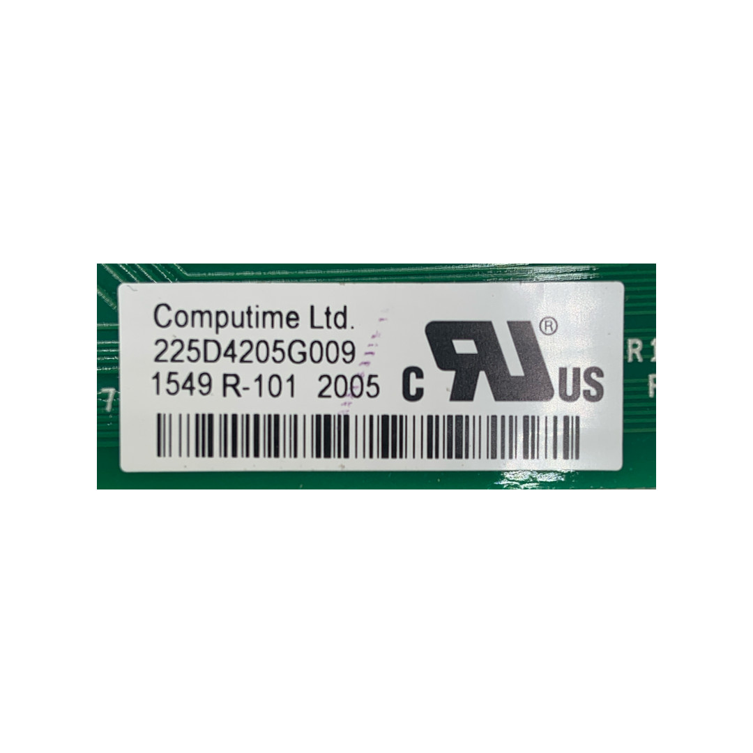 GE Refrigerator Control Board - Part Number 225D4205G009