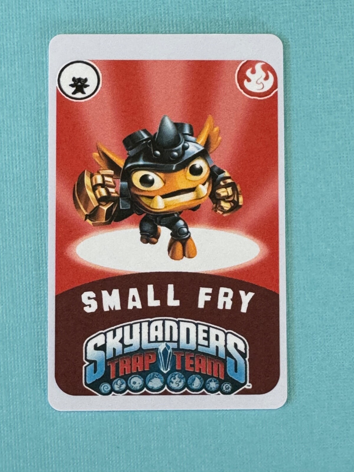 Skylanders Trap Team Mini Small Fry NFC Card