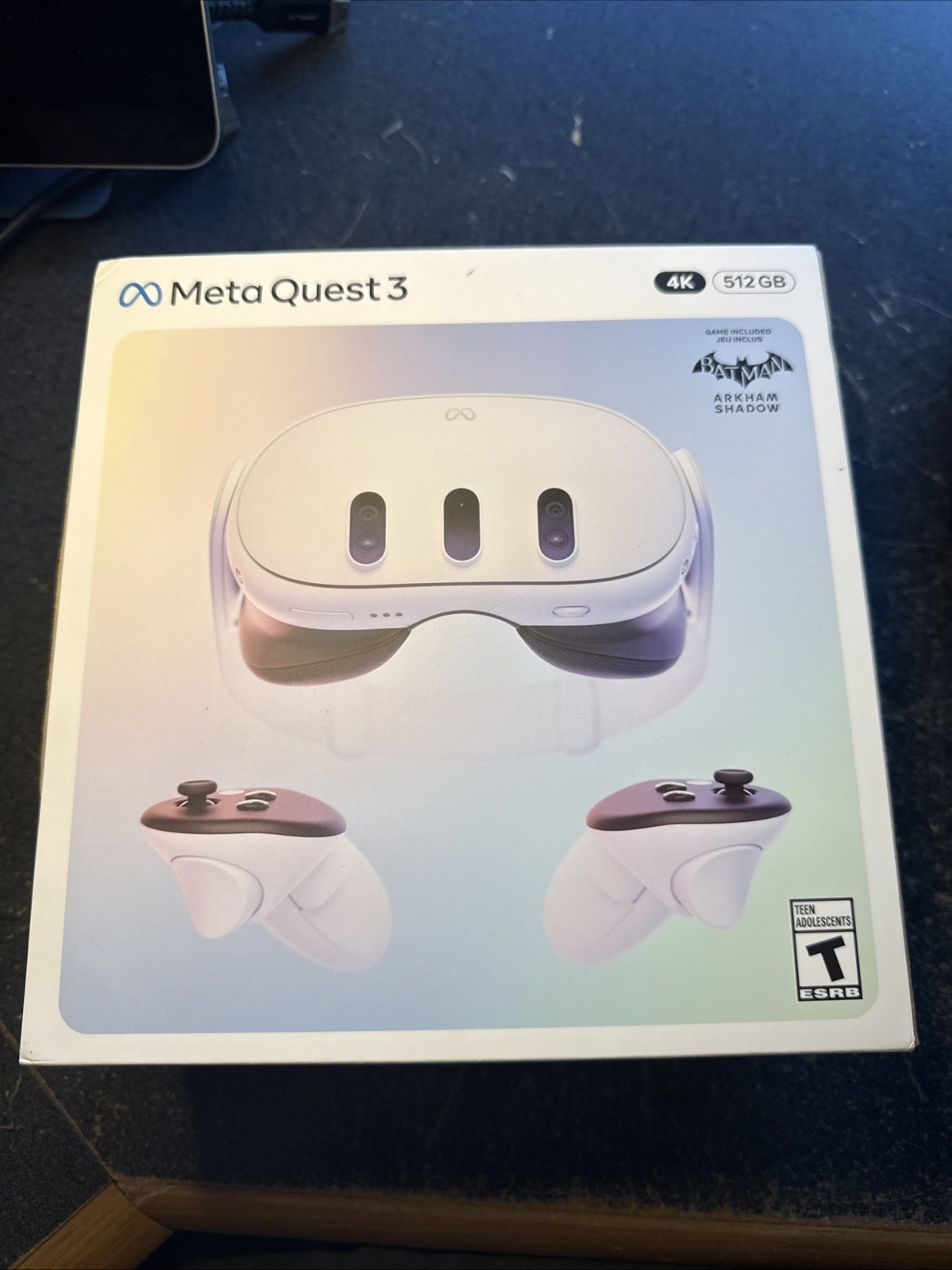 Meta Quest 3 512GB VR Headset - White - With Carrying Case