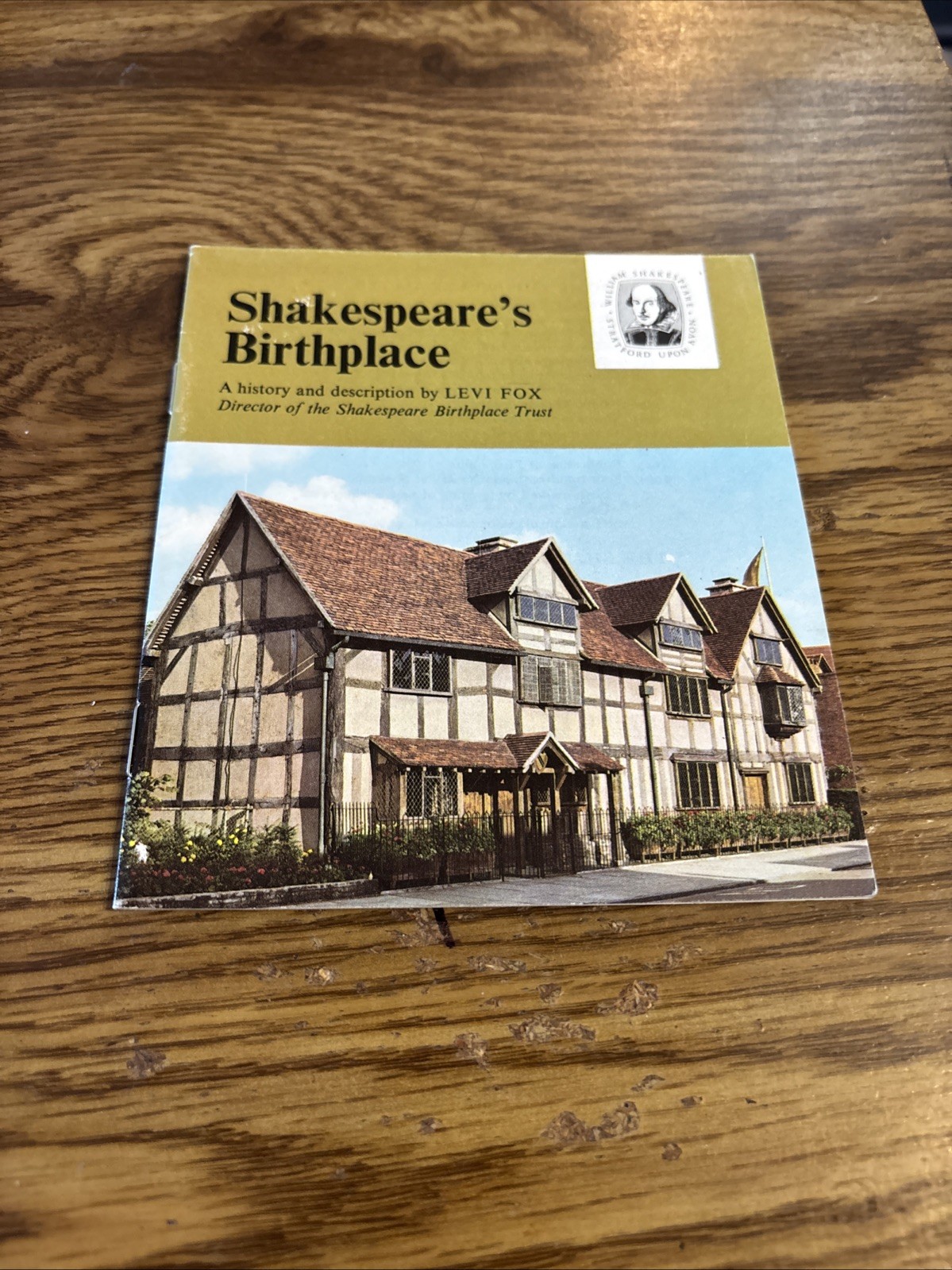 Shakespeare's Birthplace, Levi Fox Stratford Upon Avon  Wensum Color Booklet