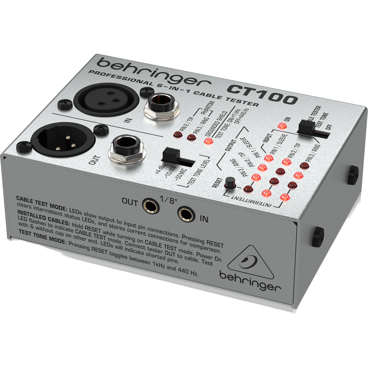 Behringer CT100 6-in-1 Cable Tester