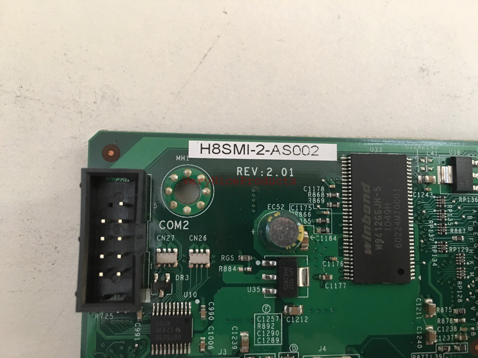 Supermicro H8SMI-2-AS002 Rev 2.01 ATX motherboard w/AMD Opteron 1385 2.7GHz CPU