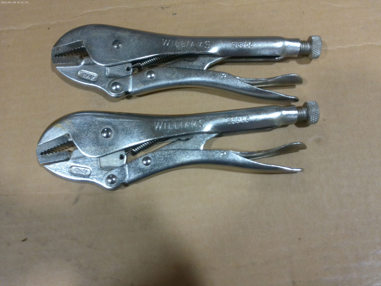 ONE !!! Williams 10" Locking Pliers 23305