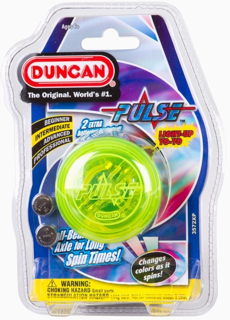 Duncan Toys Pulse LED Light-Up Yo-Yo, Intermediate Level LED Lights Older Model