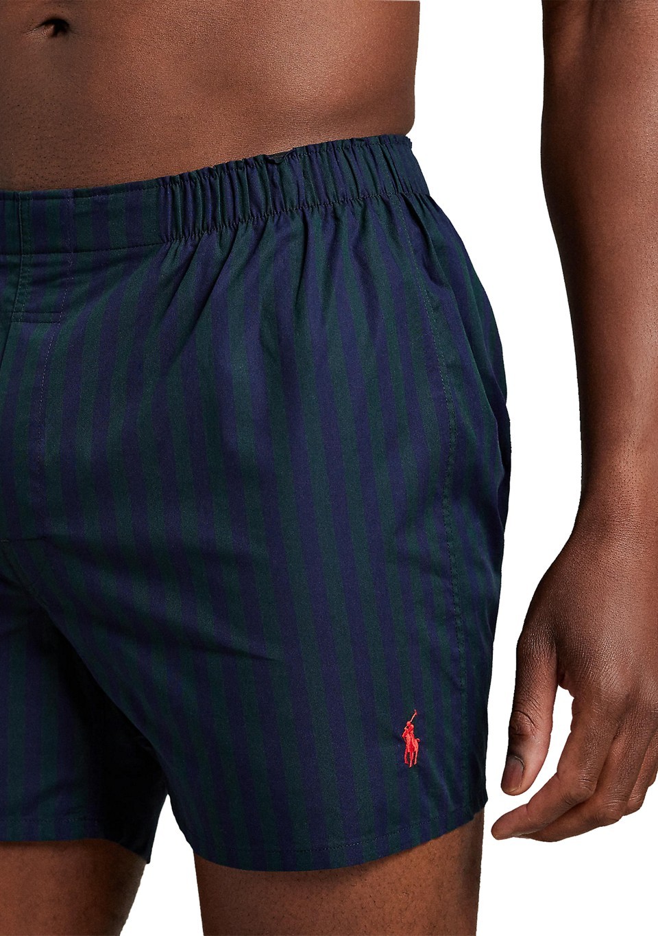 POLO RALPH LAUREN MENS 3 PACK COTTON WOVEN BOXERS UNDERWEAR#NCWBP3-NWT