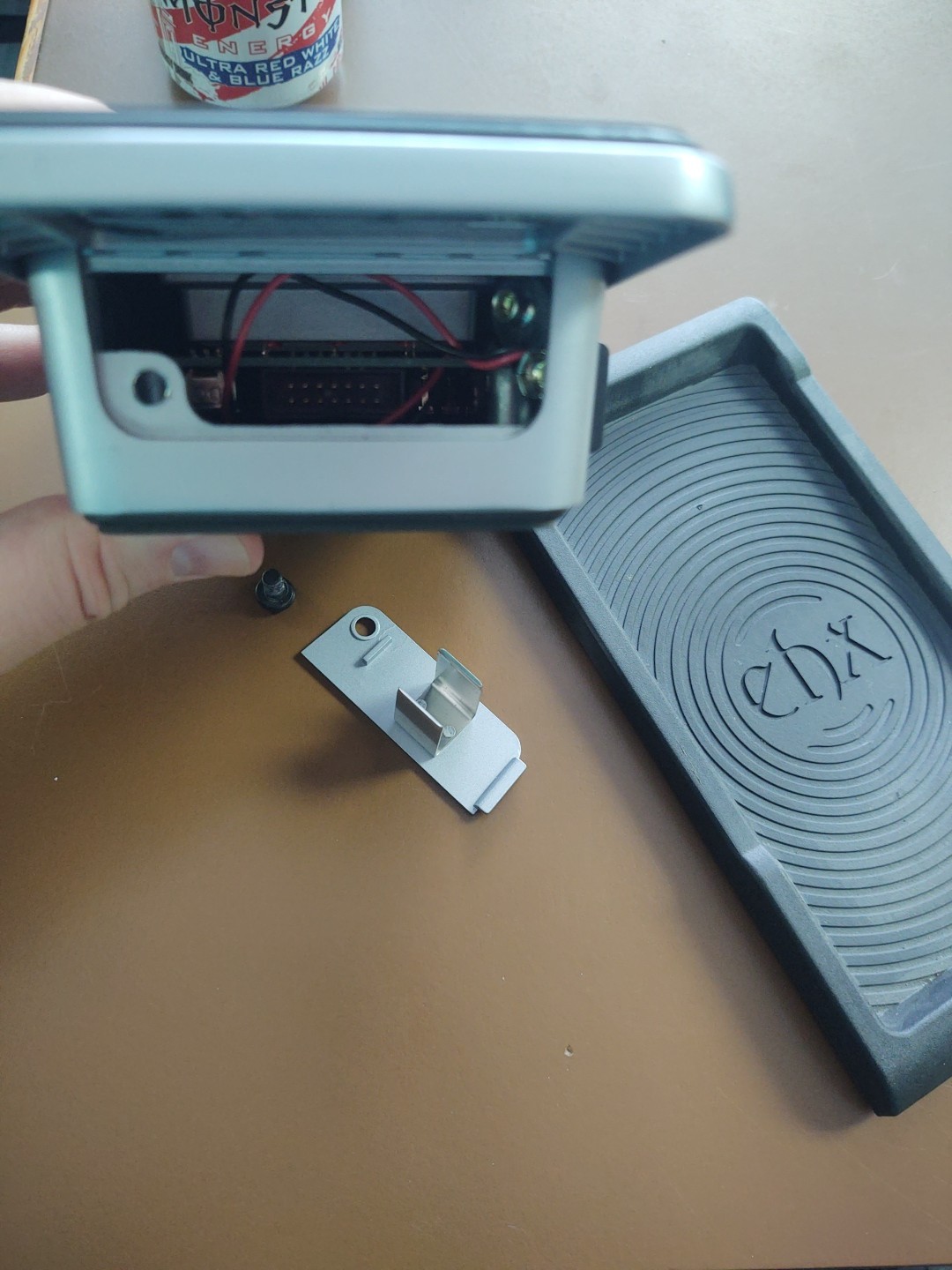 Electro-Harmonix EHX Crying Bass Fuzz Wah Pedal W/ Cradle Bass Guitar Effect
