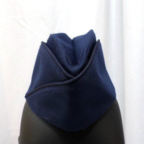 USGI DLA USAF AIR FORCE BLUE GARRISON UNIFORM CLASS 4 ENLISTED CAP HAT WOMENS 21
