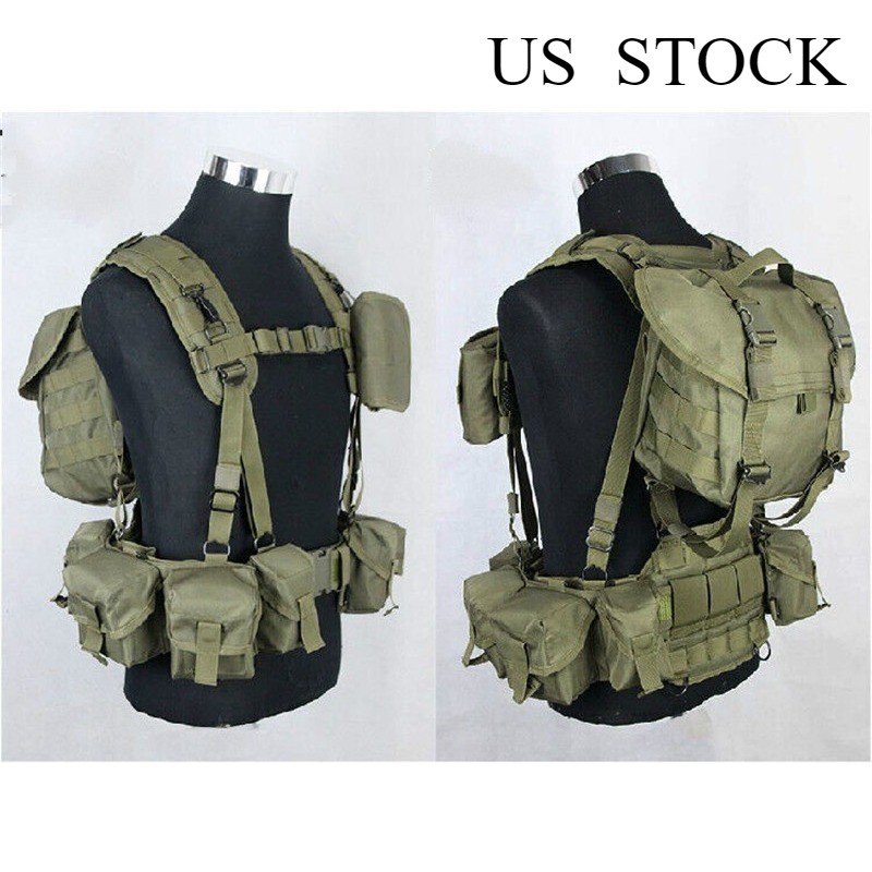 Russian Special Forces Smersh Training Gear Combat Tactical Chest Vest Rainbow