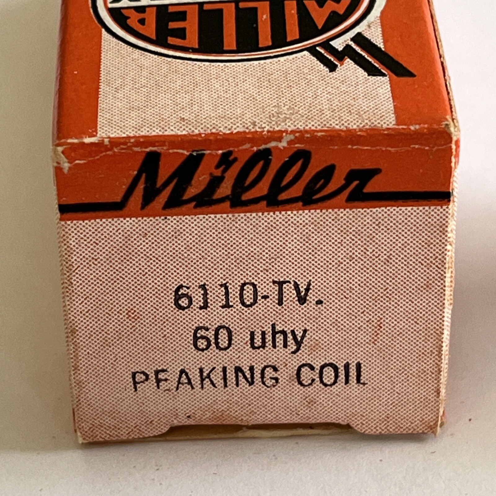 6110-TV JW MILLER 60 uhy Peaking Coil
