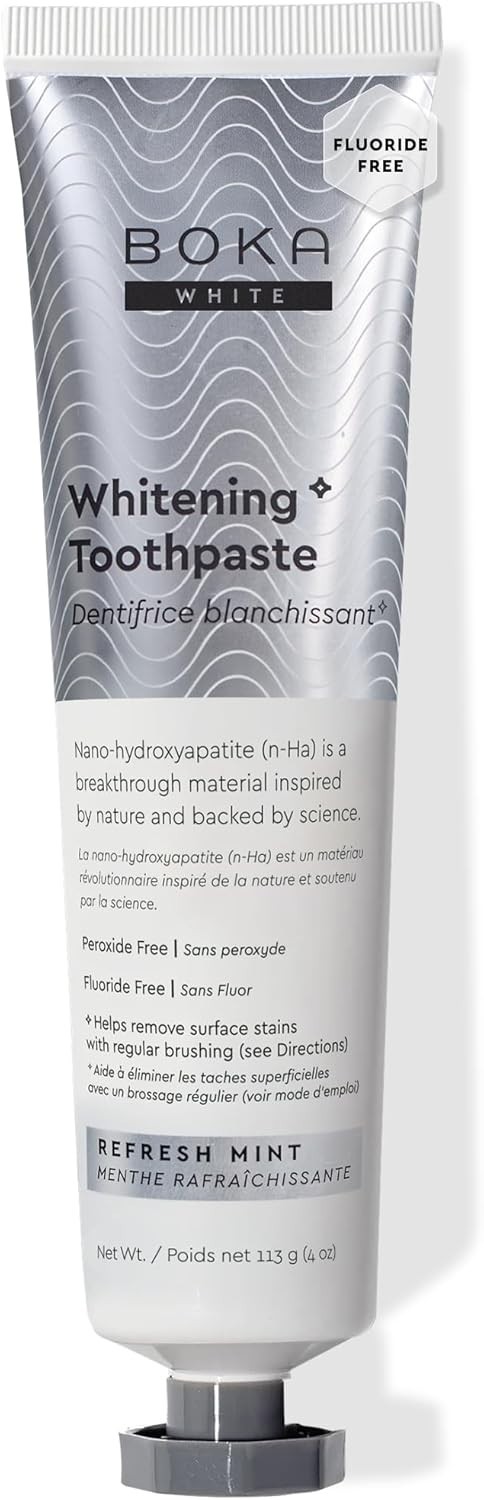Boka Fluoride-Free Nano Hydroxyapatite Toothpaste Sensitive Teeth 4oz Mint