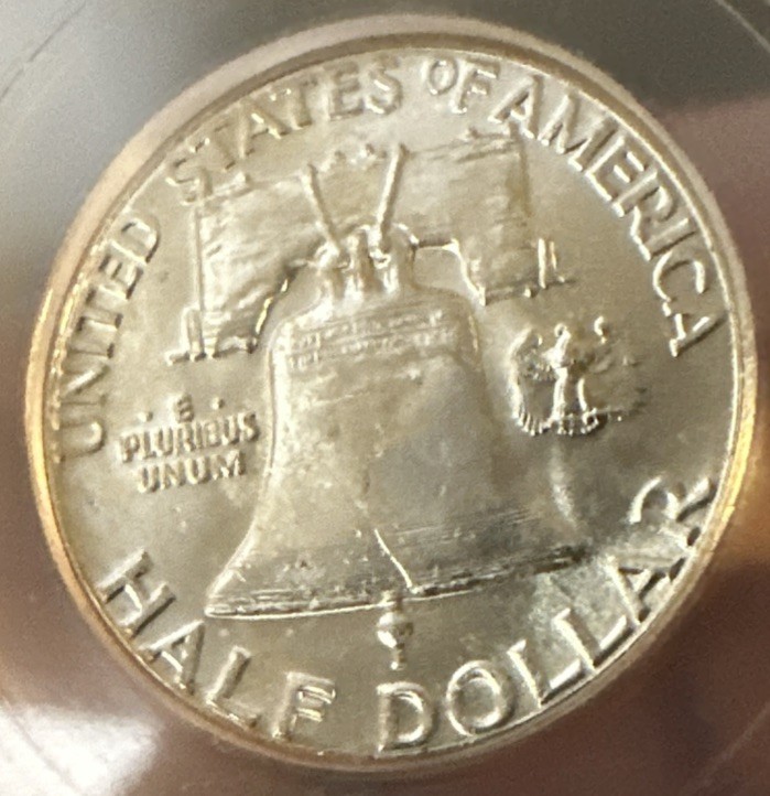 1963 Franklin Half Dollar MS64 FBL ICGp