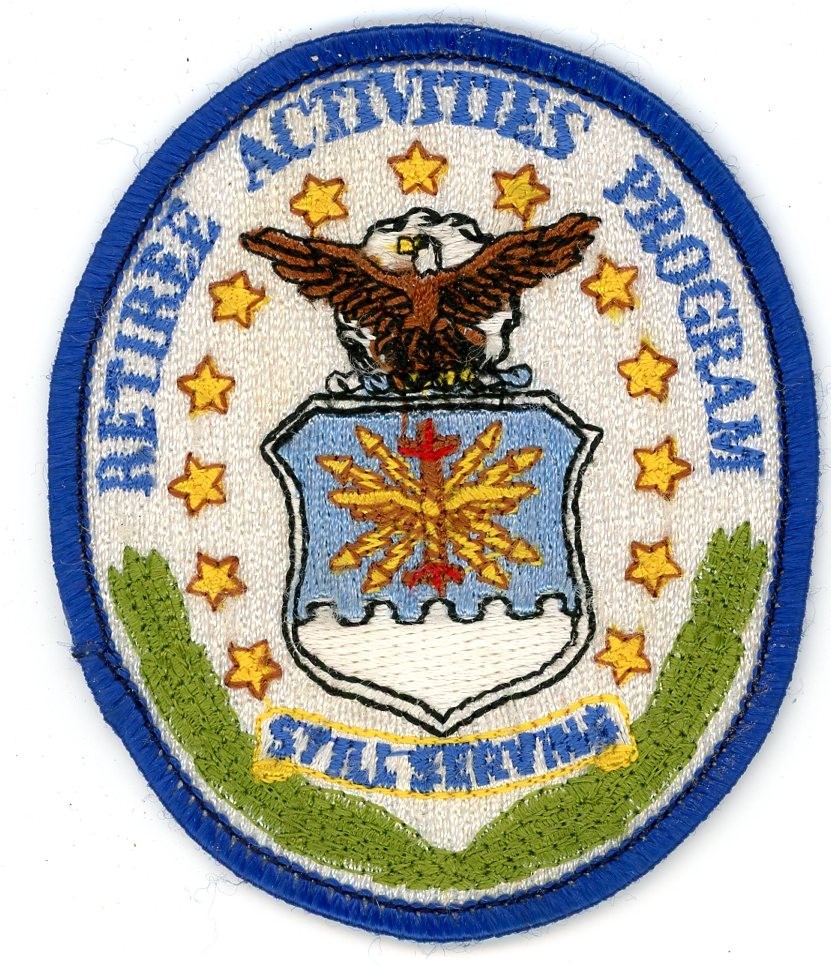 US Air Force Patch: Retiree Activities Program