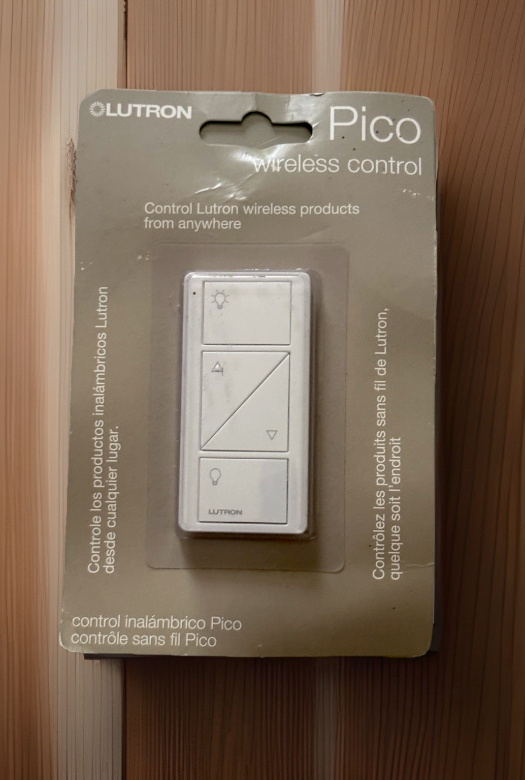 Lutron PJ2-2BRL-GWH-L01 Pico Remote Control White RadioRa2 RadioRa3 Caseta - NEW