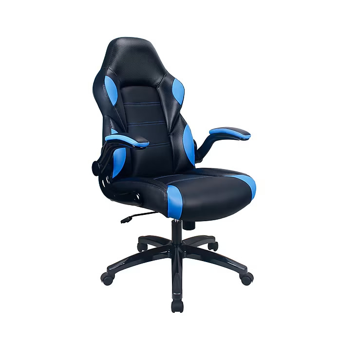 Raynor Group Playr Polyurethane Gaming Chair G-GAMEBSC-BLU