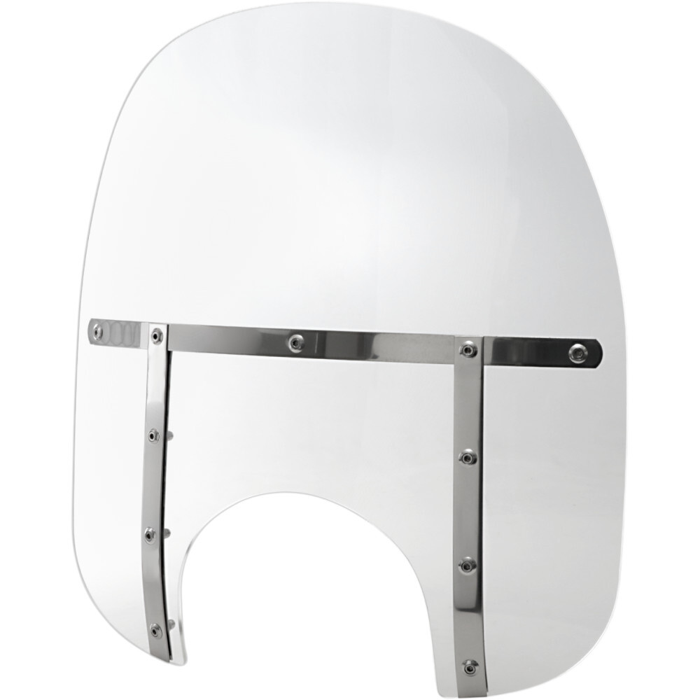 Memphis Shades Fats Windshield - 17" - 9" Headlight (Clear) MEM3620