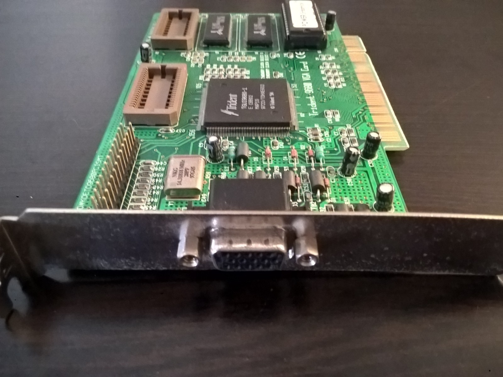 Trident 9680 1MB PCI, TESTED GOOD, Video Card Windows Accelerator