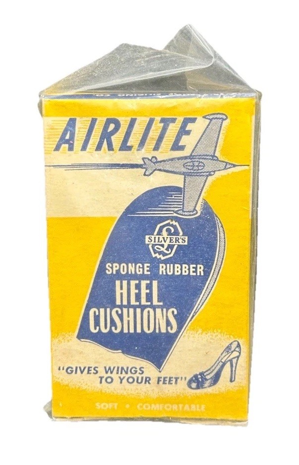 Vintage Airlite Sponge Rubber Heel Cushions
