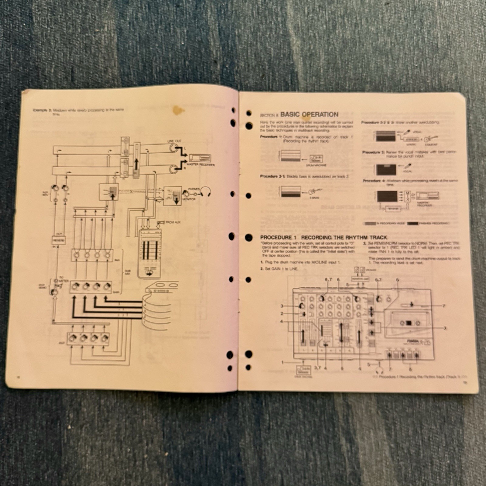 Fostex X-26 Multitracker Owners Manual (Original Copy) - July 1988
