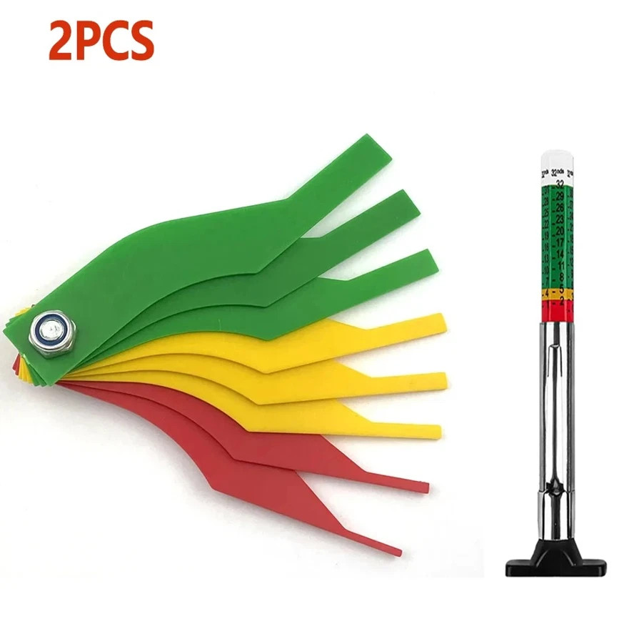 2pcs Brake Pad Thickness Gauge Automotive Brake Measuring Tool Car Accessories