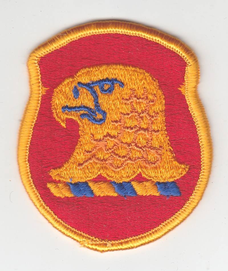 Army Patch: Iowa National Guard Headquarters - merrowed edge