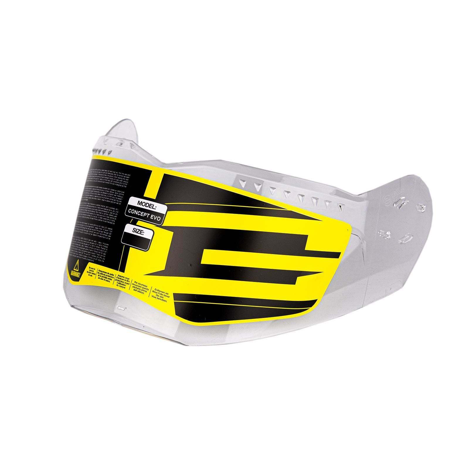 G-Mac Concept Evo Pinlock Ready Replacement Helmet Visor - Clear