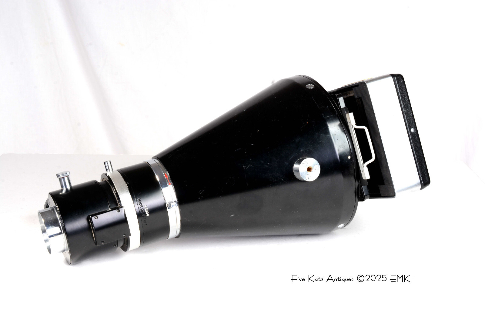 Vintage Nikon PFM Microscope Polaroid Capture - NASA - Bendix