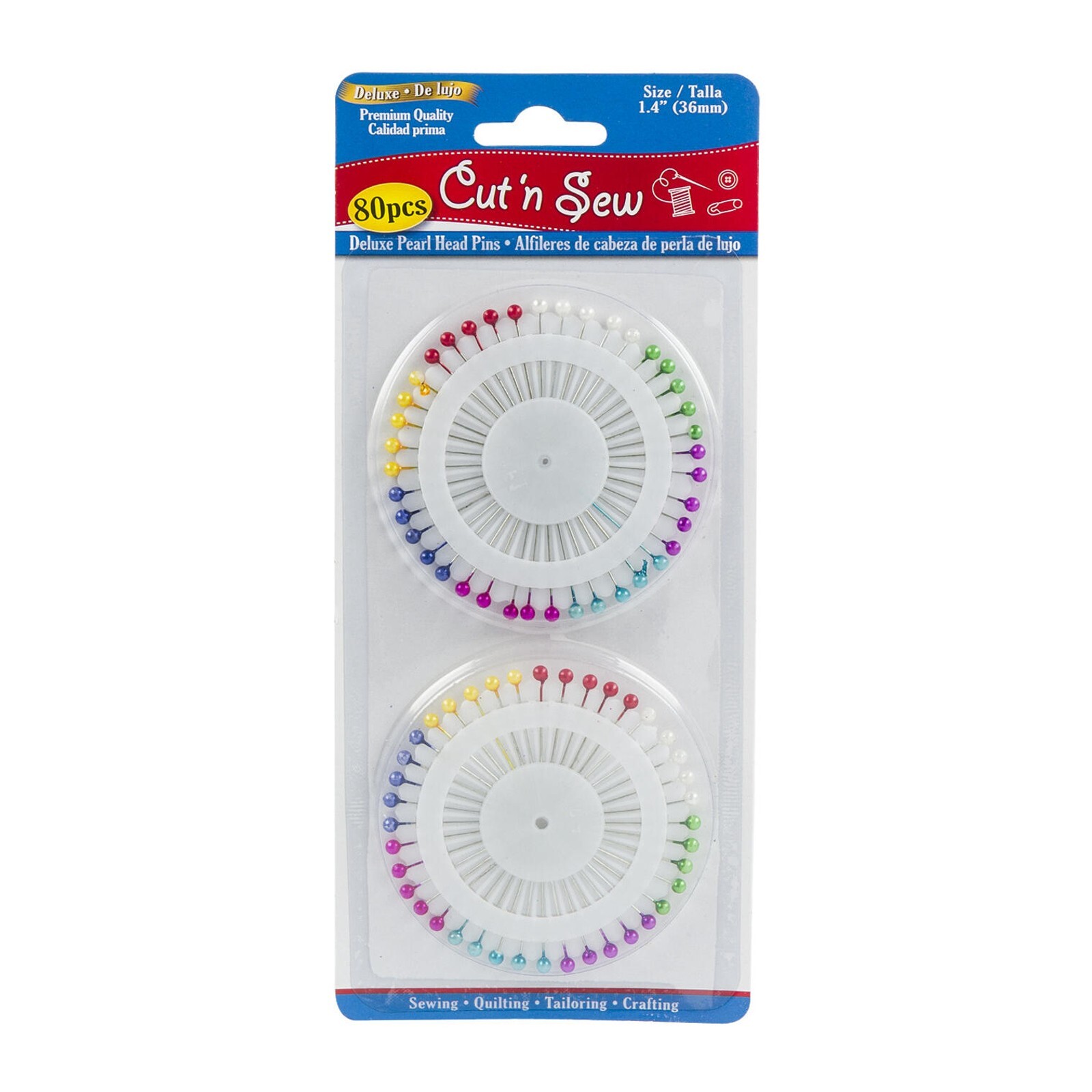 Cut N Sew Pearl Head Sewing Pins