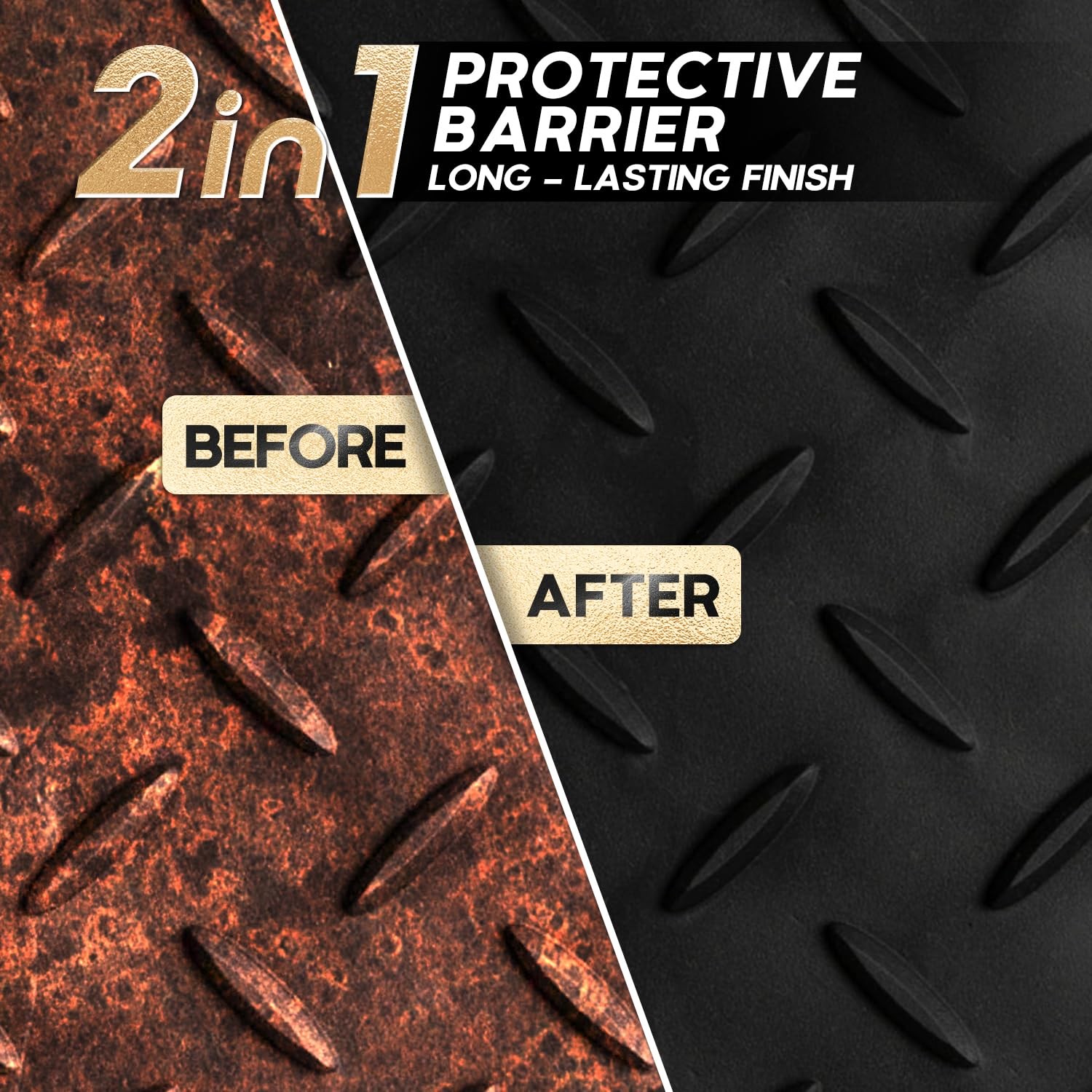 2 in 1 Ultra Rust Converter, 35 oz Car Heat-Stable Rust Conversion Paint With...