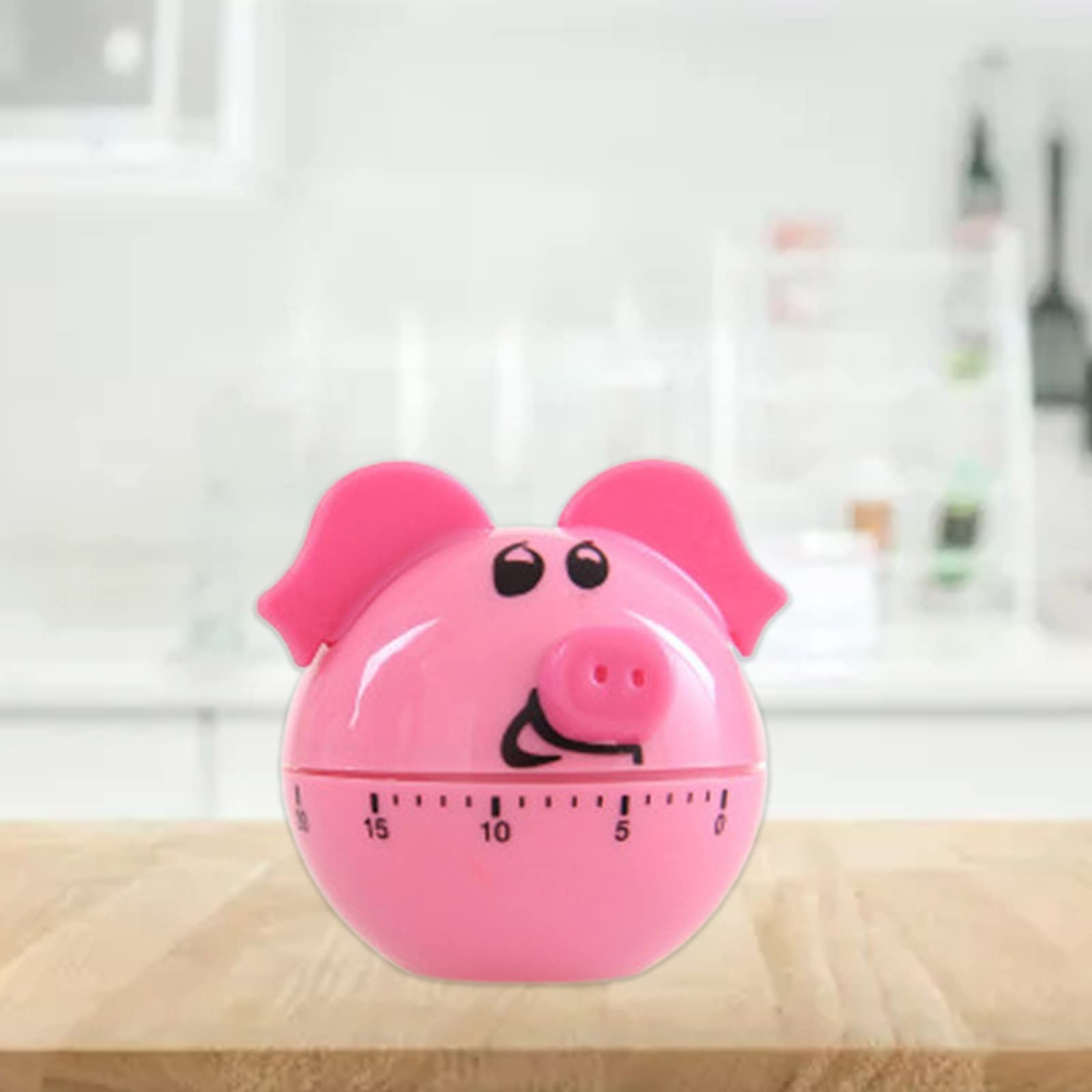 60 Minute Mechanical Kitchen Timer Shaped Manual Timer for Kids Time Manageme...