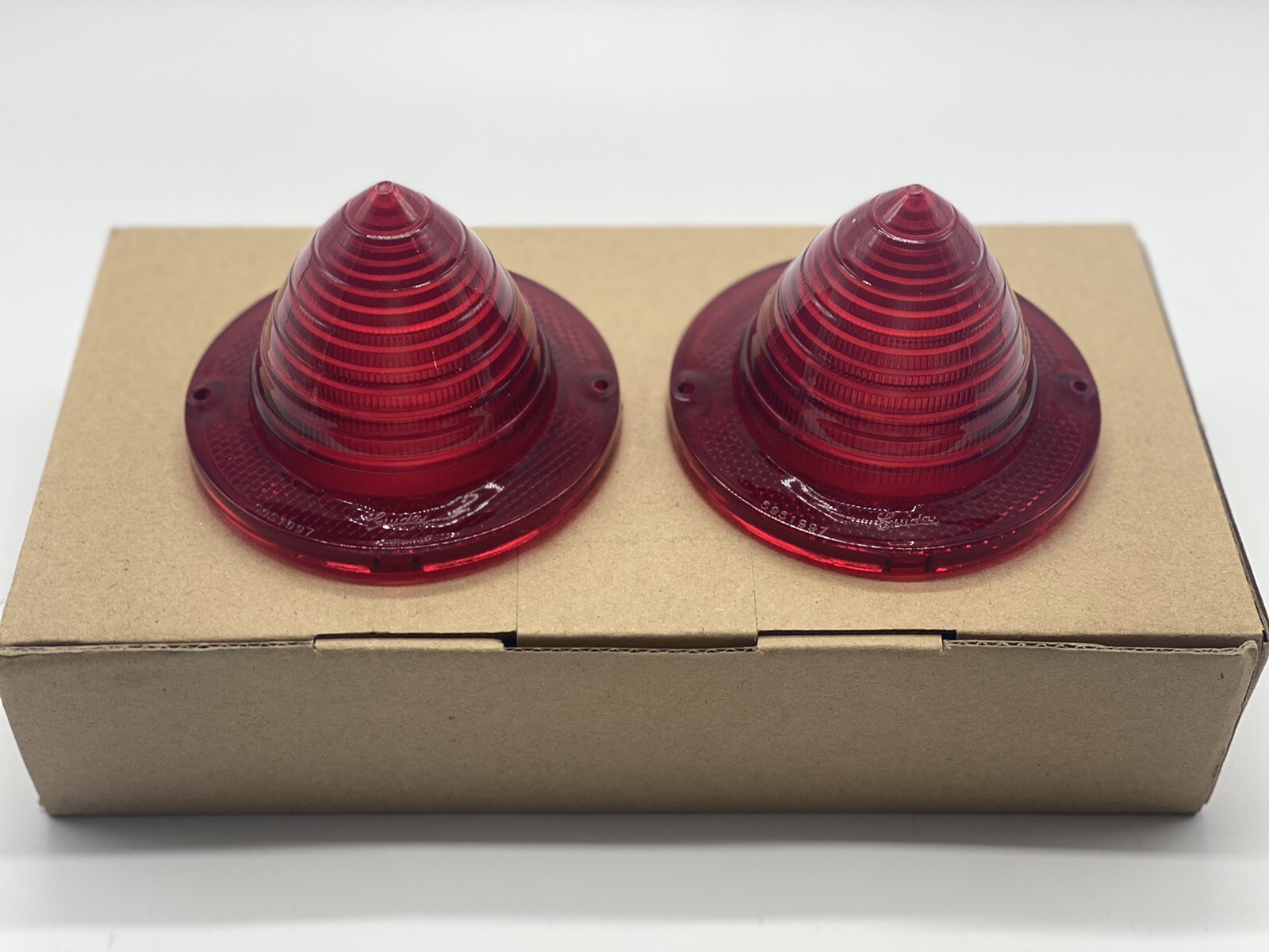 1960-1961 Chevrolet Impala Rear Tail Light Lamp Lens Set Limited Offer