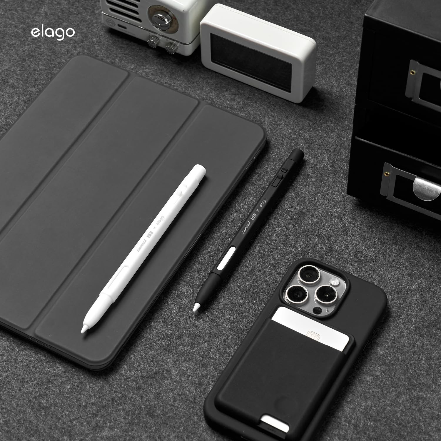 elago MONAMI Apple Pencil Pale White