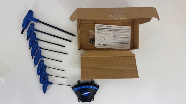 Park Tool PH-1.2 P-Handle Hex Set with Holder, Mechanic Bicycle Tool
