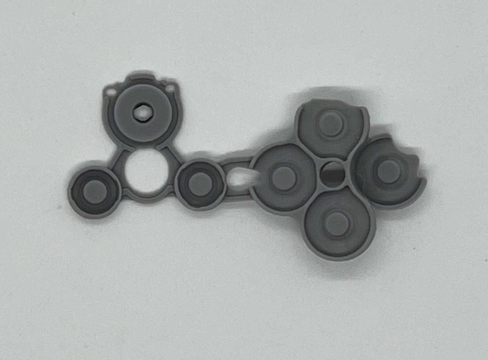 Microsoft Xbox One S X Series Conductive Silicone Pad ABXY  Grey 1681 1708