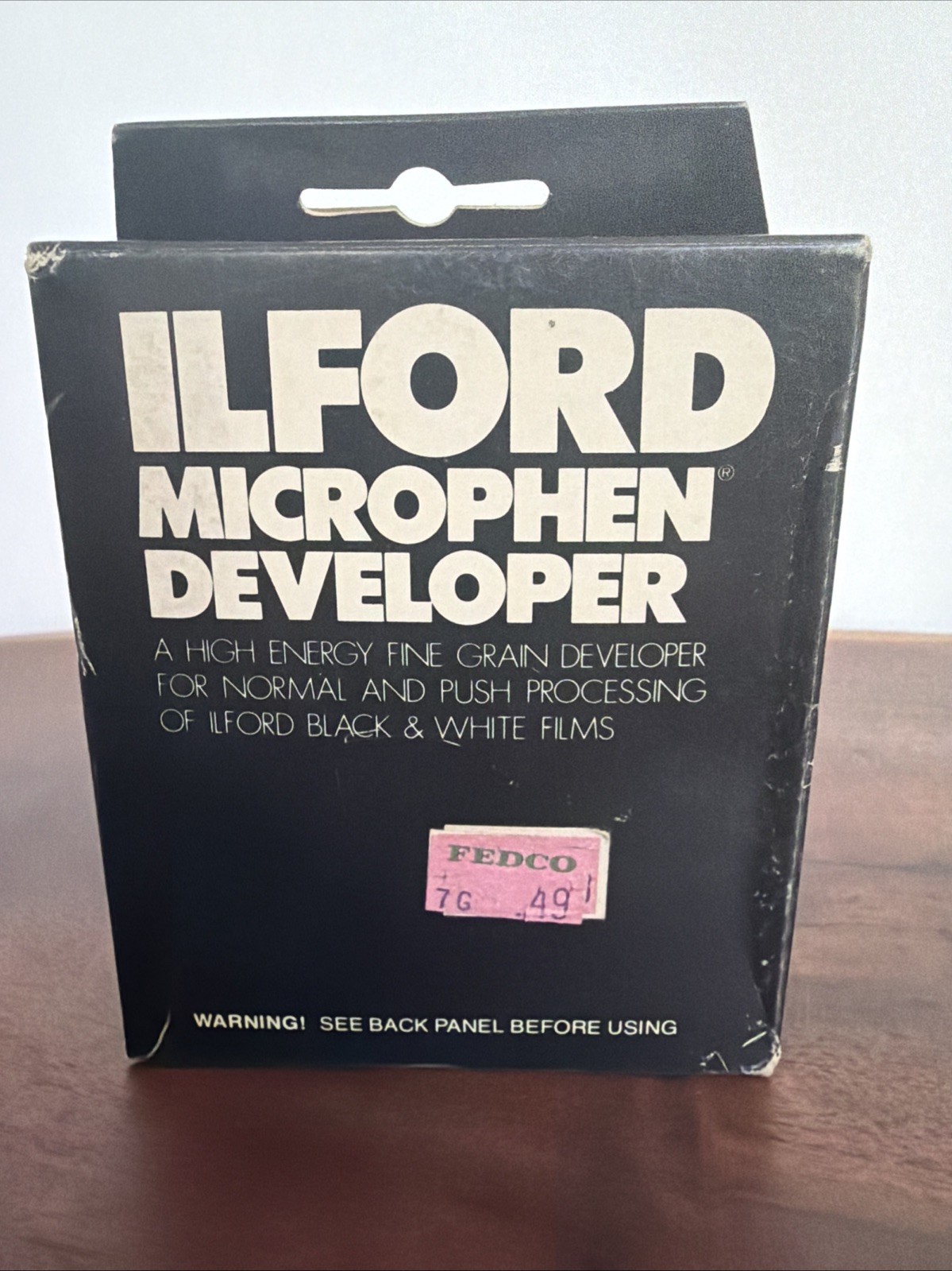 3 - ILFORD Microphen High Speed Developer Normal & Push Processing B & W Film