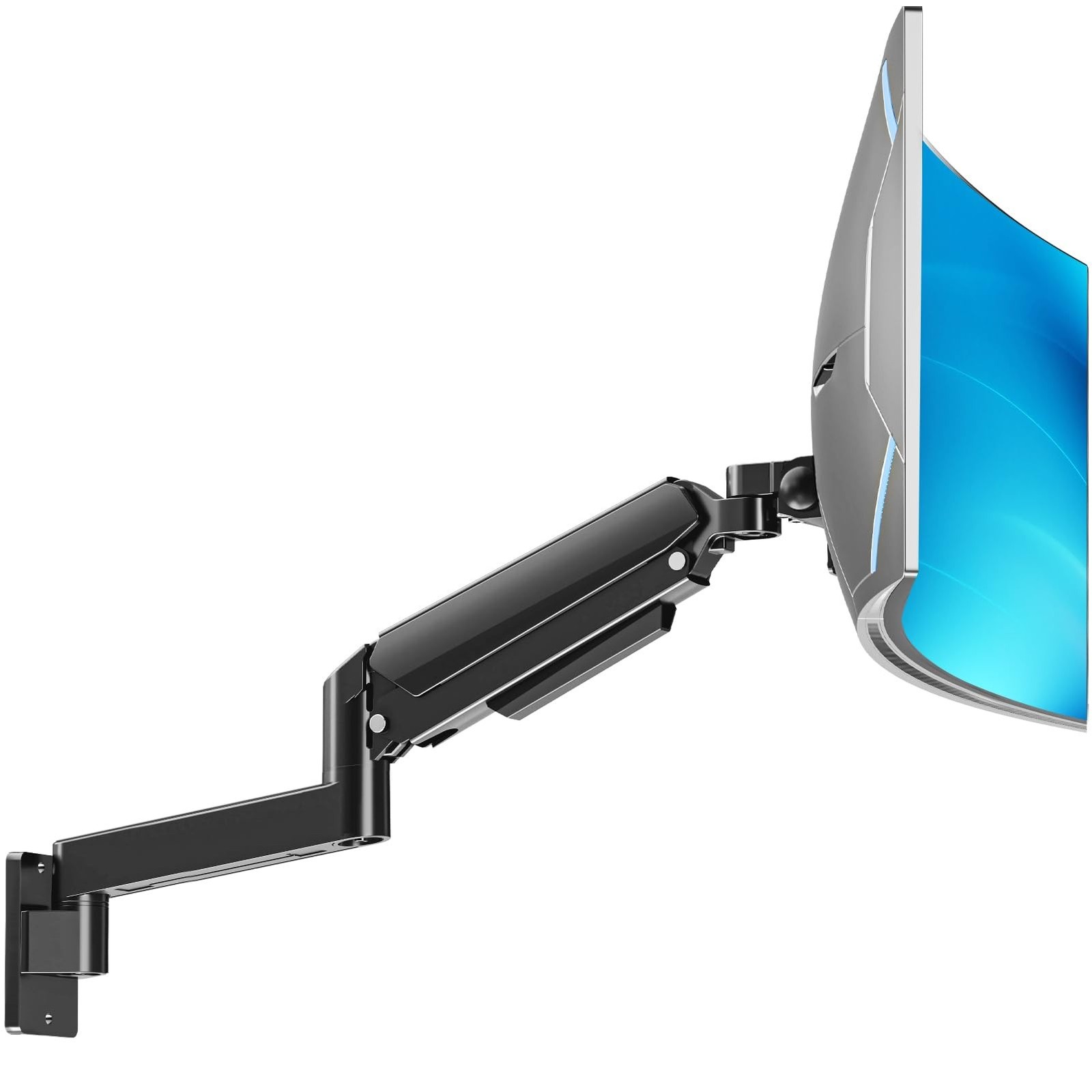 MOUNTUP Monitor Wall Mount for 49 45 43 40 35 32 27 24 Inch Screens, Heavy Du...