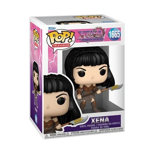 Funko POP! Xena Warrior Princess Xena with Spear Figure 1665 + Protector