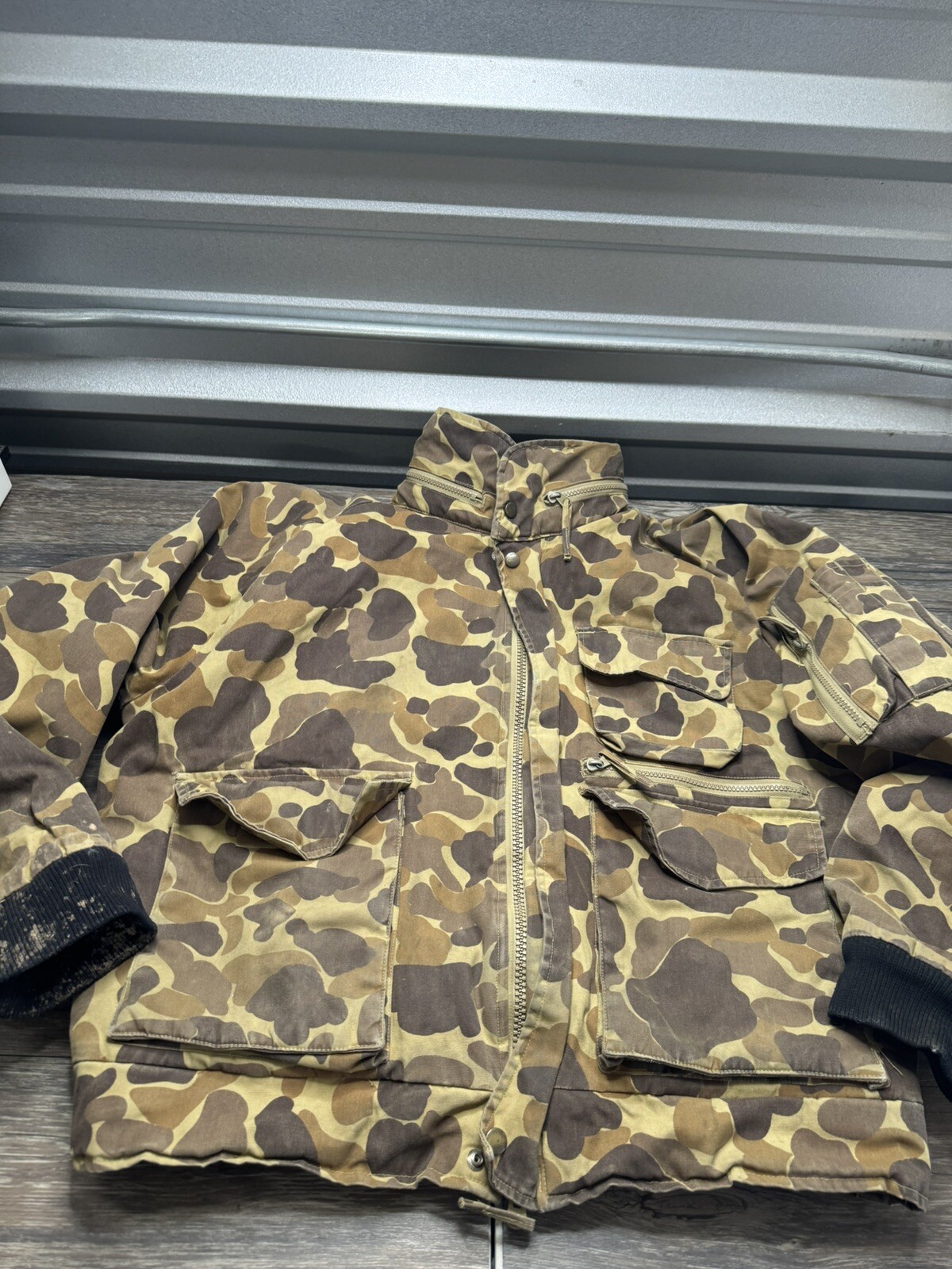 Vintage Field And Stream Jacket Duck Camo